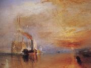 Joseph Mallord William Turner The Fighting Temeraire oil painting on canvas